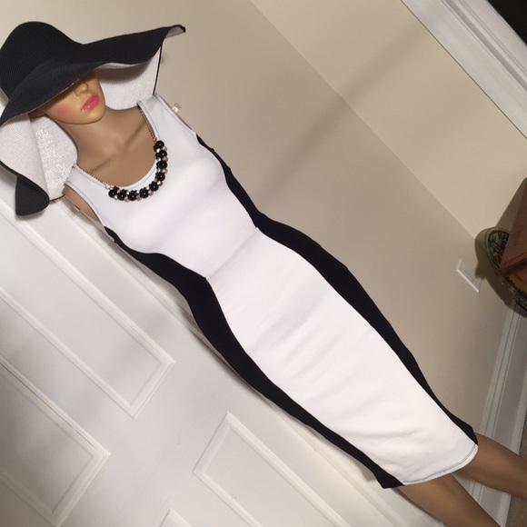 beware Dresses & Skirts - NWTGorgeous and slimming, jeweled and ready to go